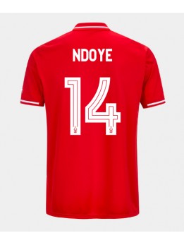 Nottingham Forest Dan Ndoye #14 Replika Hemmakläder 2025-26 Kortärmad